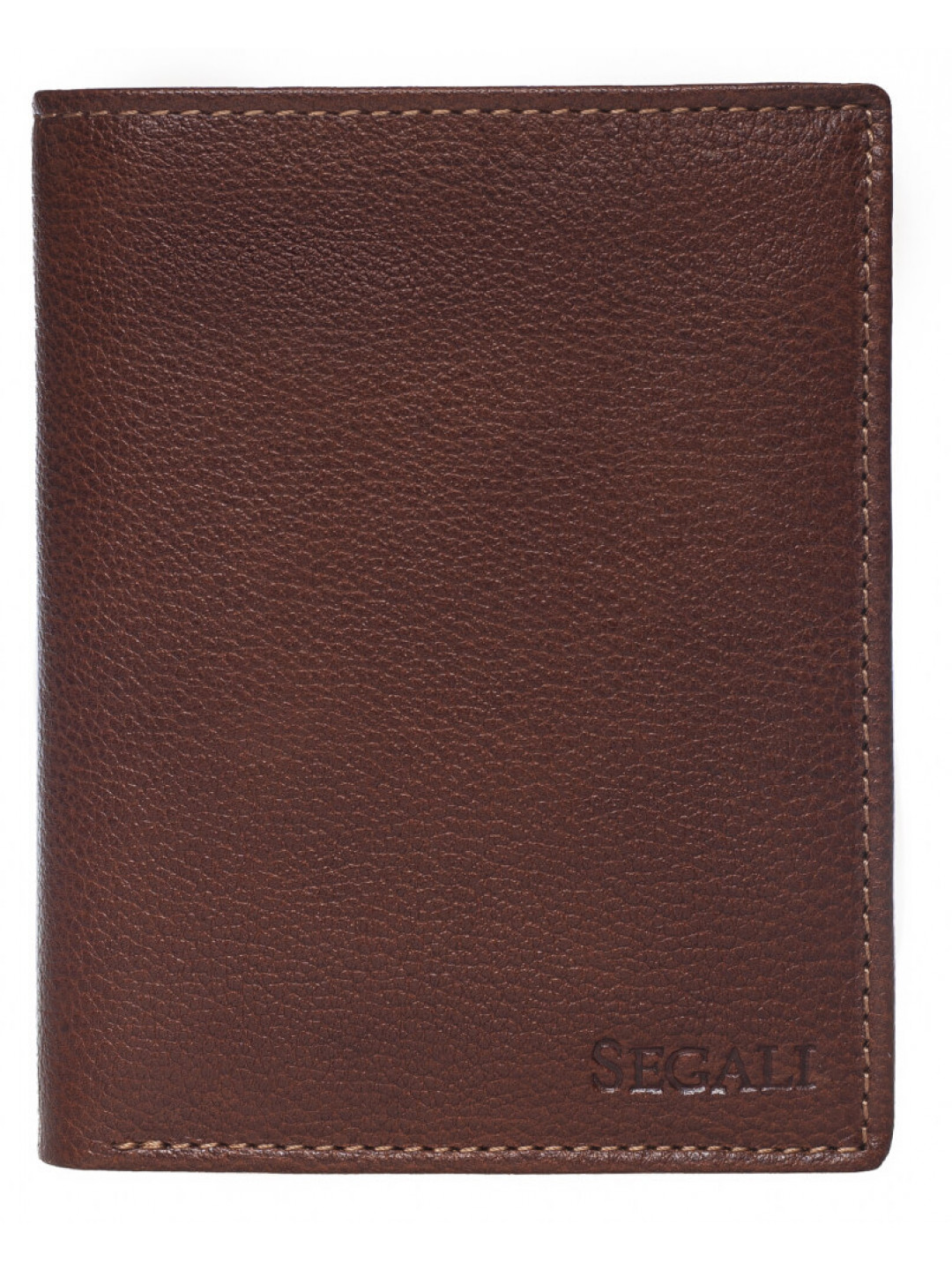 SEGALI Pánská kožená peněženka 81046 brown