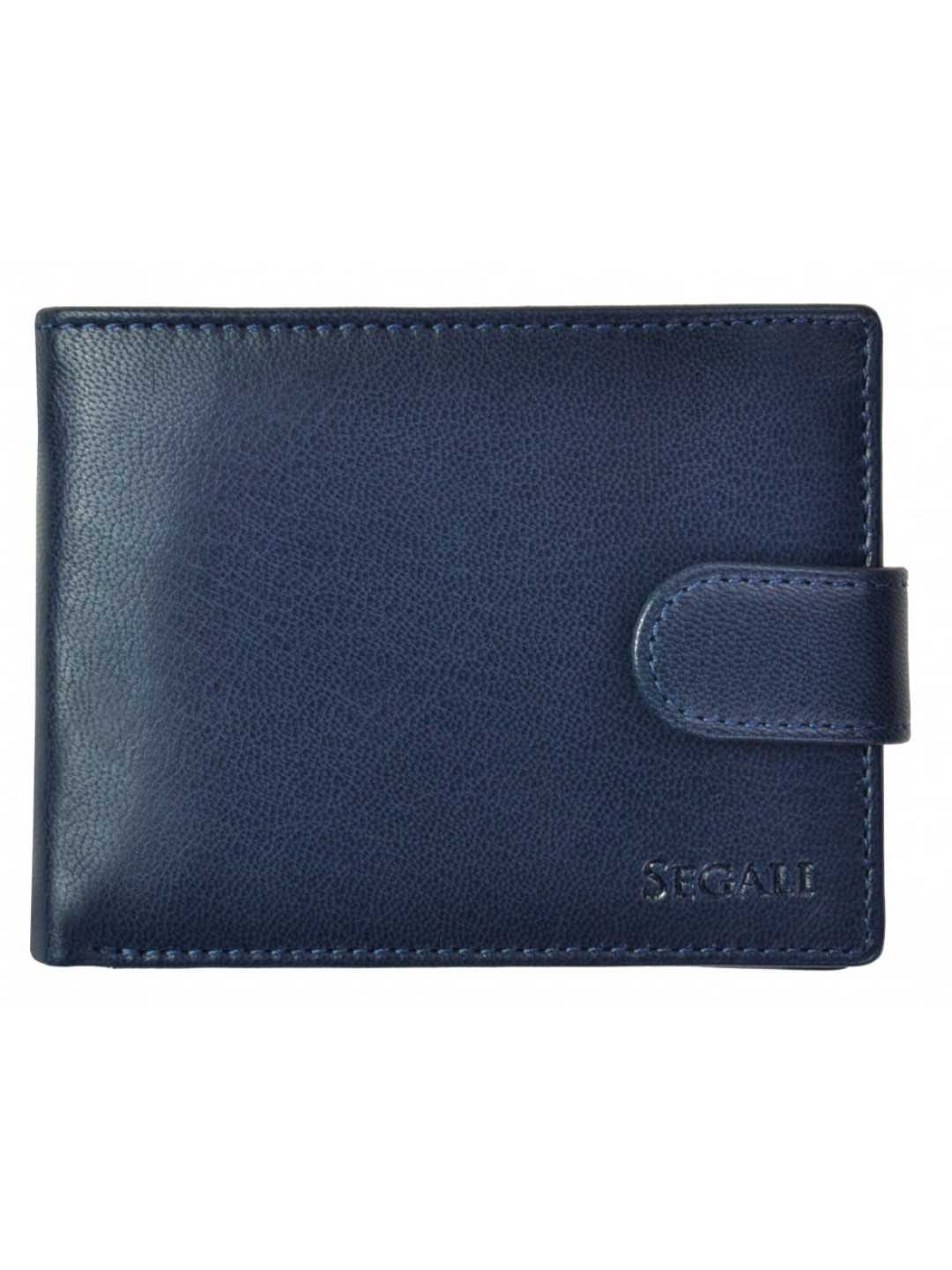SEGALI Pánská kožená peněženka 2511 blue