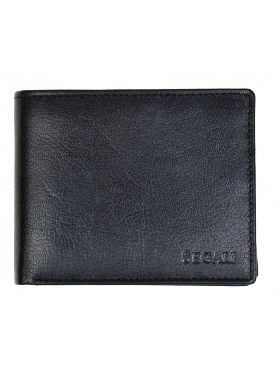 SEGALI Pánská kožená peněženka 7265 black