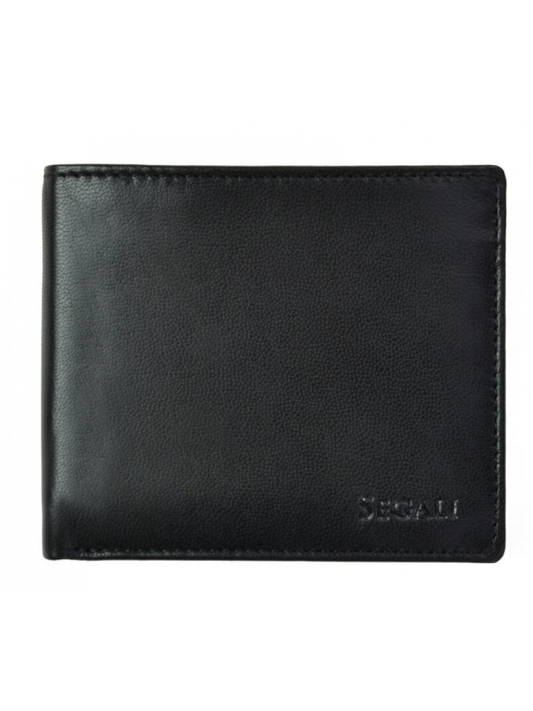 SEGALI Pánská kožená peněženka 7479 black