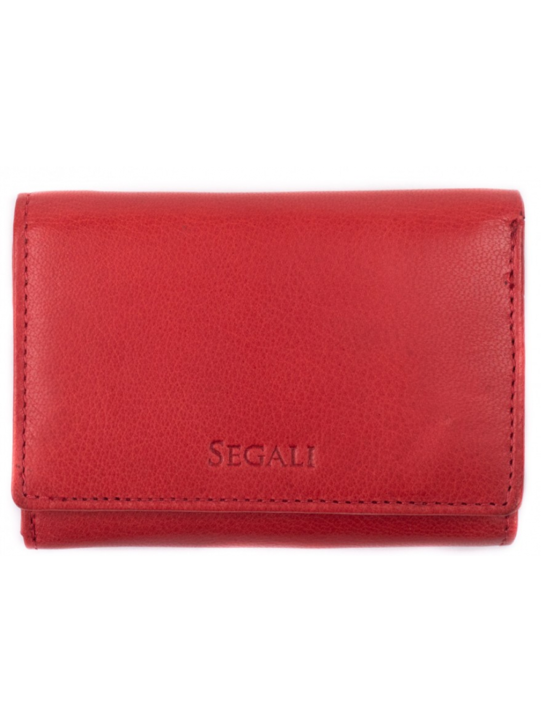 SEGALI Dámská kožená peněženka 7106 BS red