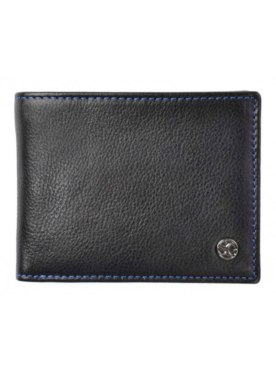 SEGALI Pánská kožená peněženka 907 114 026 black blue
