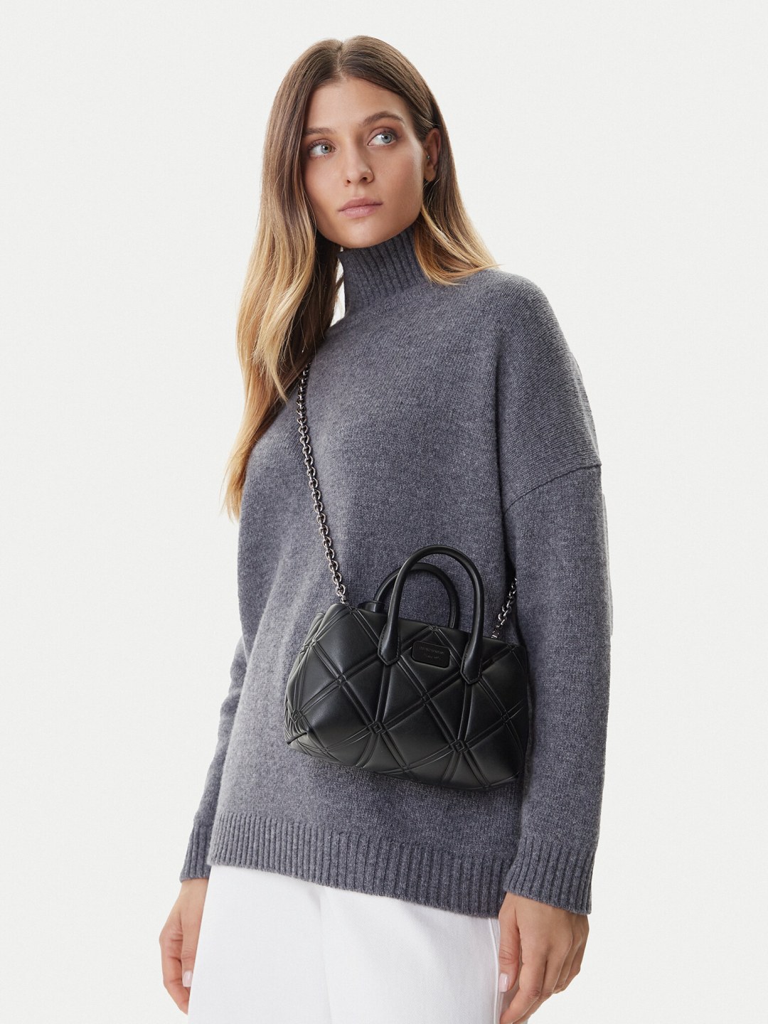 Kabelka Emporio Armani EW002955 AF19662 UC001 Černá