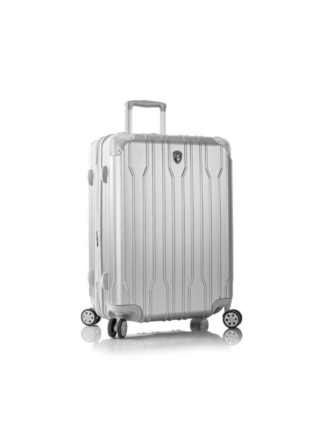 Cestovní kufr Heys Xtrak M – stříbrná