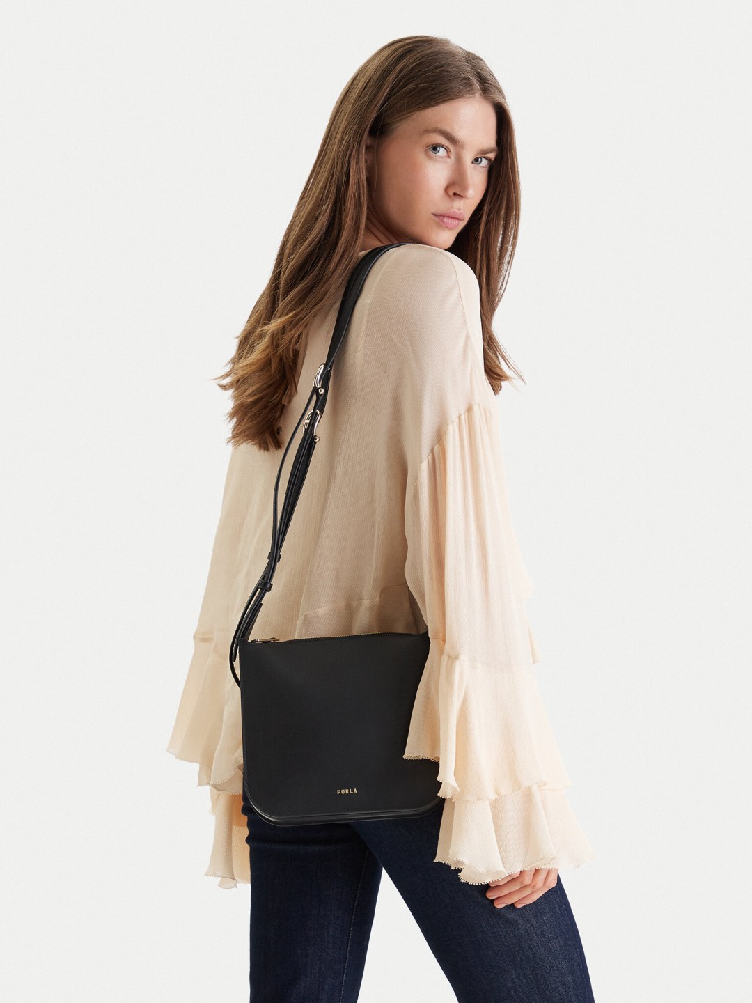 Kabelka Furla Ava S WB01818 BX3104 CN O6000 Černá