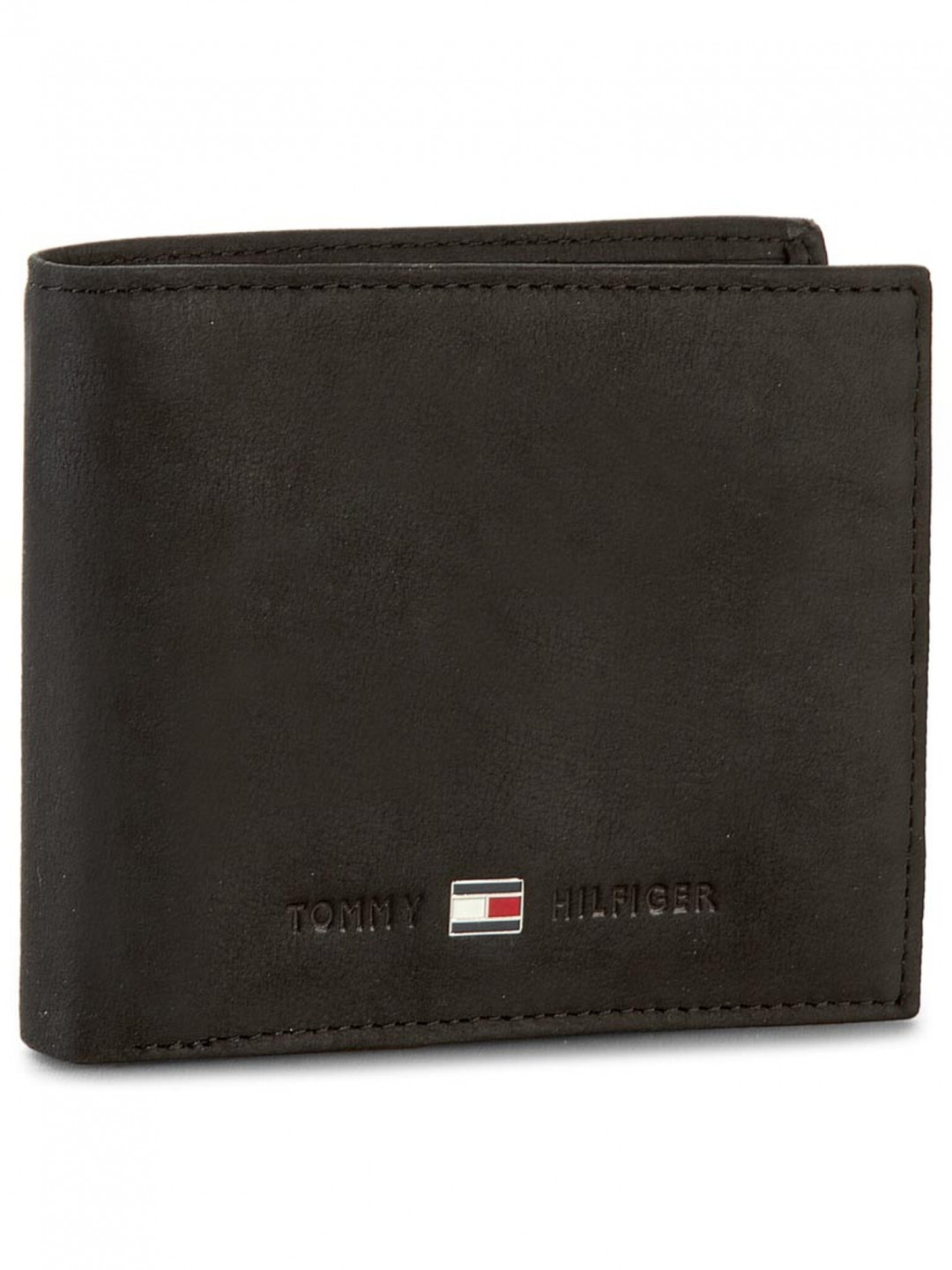 Tommy Hilfiger Velká pánská peněženka Johnson Mini Cc Wallet AM0AM00663 Černá