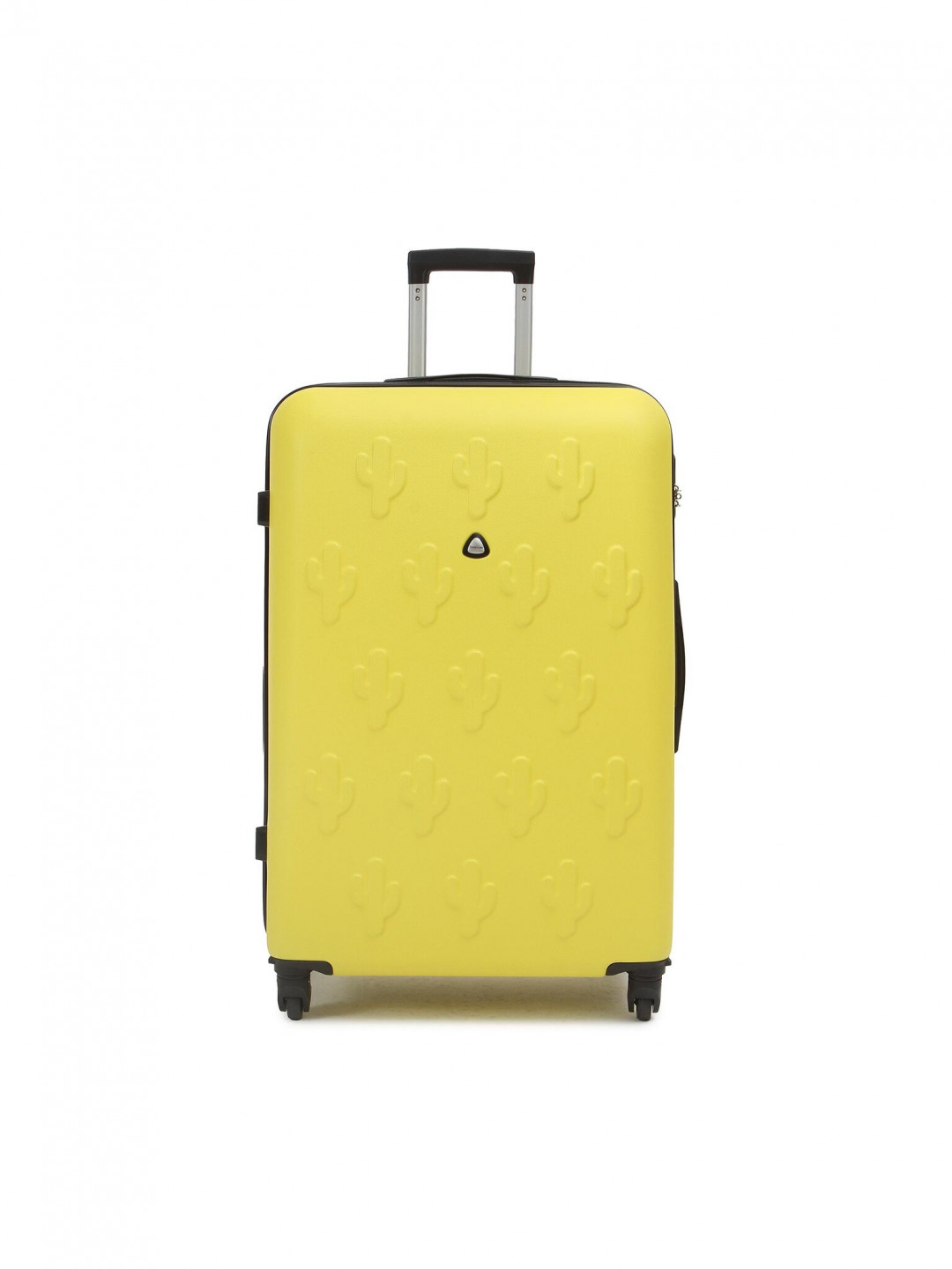 Semi Line Velký kufr T5565-6 Žlutá
