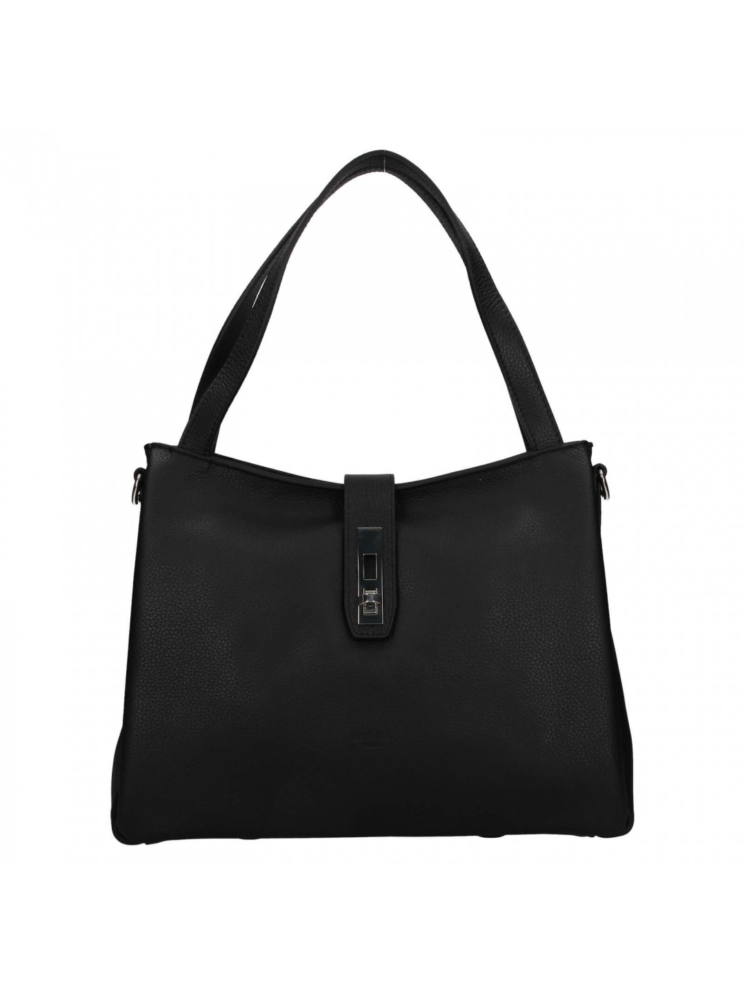 Elegantní dámská kožená kabelka Katana Cenia – černá