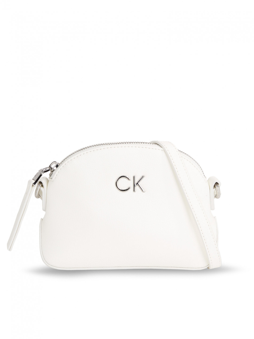 Calvin Klein Kabelka Ck Daily Small Dome Pebble K60K611761 Bílá