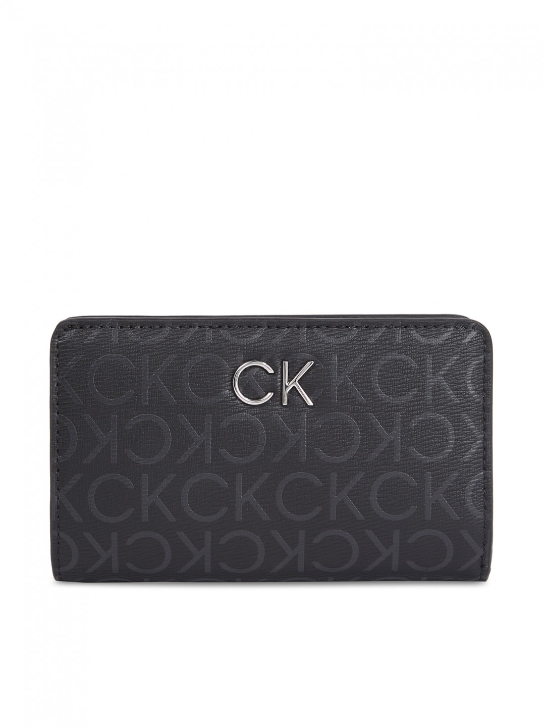 Calvin Klein Velká dámská peněženka Ck Daily Bifold Wallet Epi Mono K60K611918 Černá