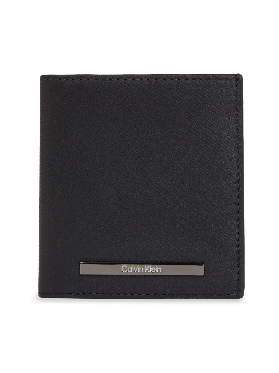 Calvin Klein Velká pánská peněženka Modern Bar Trifold 6Cc W Coin K50K511836 Černá
