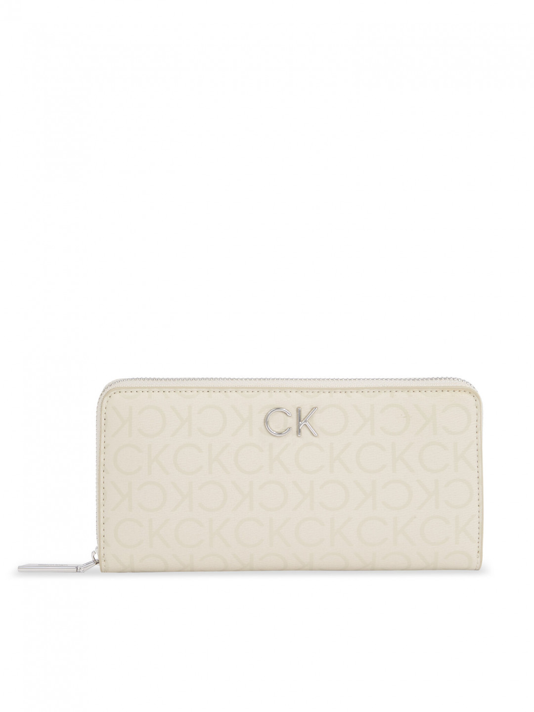 Calvin Klein Velká dámská peněženka Ck Daily Lg Z A Wallet Epi Mono K60K611771 Béžová