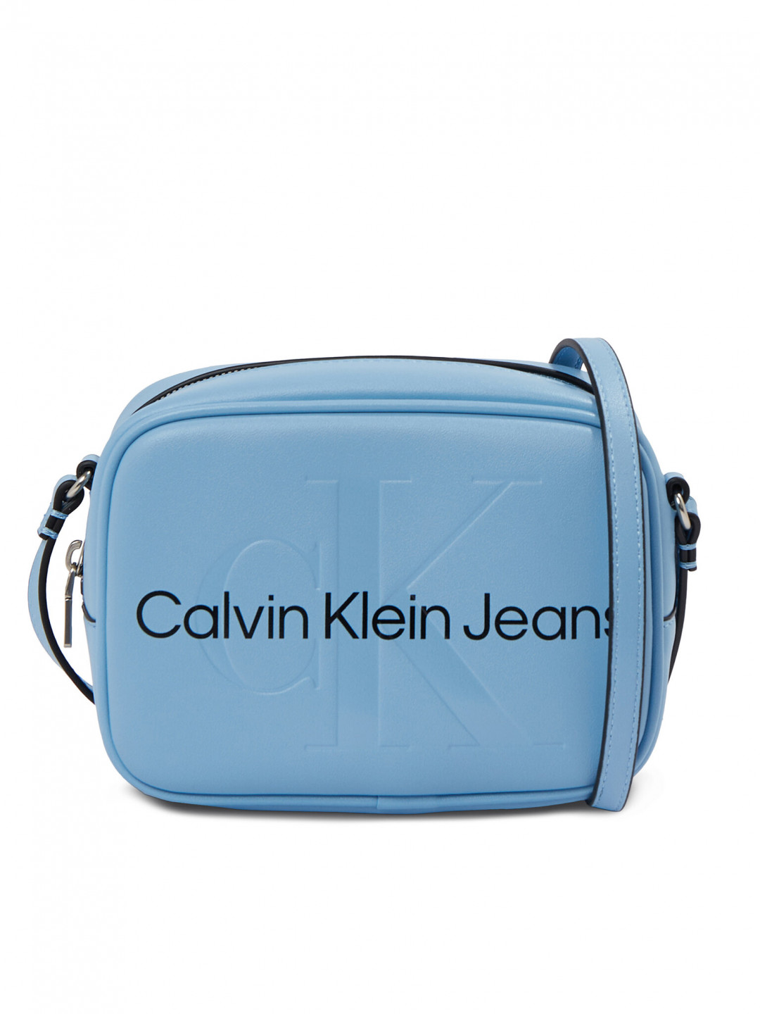 Calvin Klein Jeans Kabelka Sculpted Camera Bag18 Mono K60K610275 Tmavomodrá