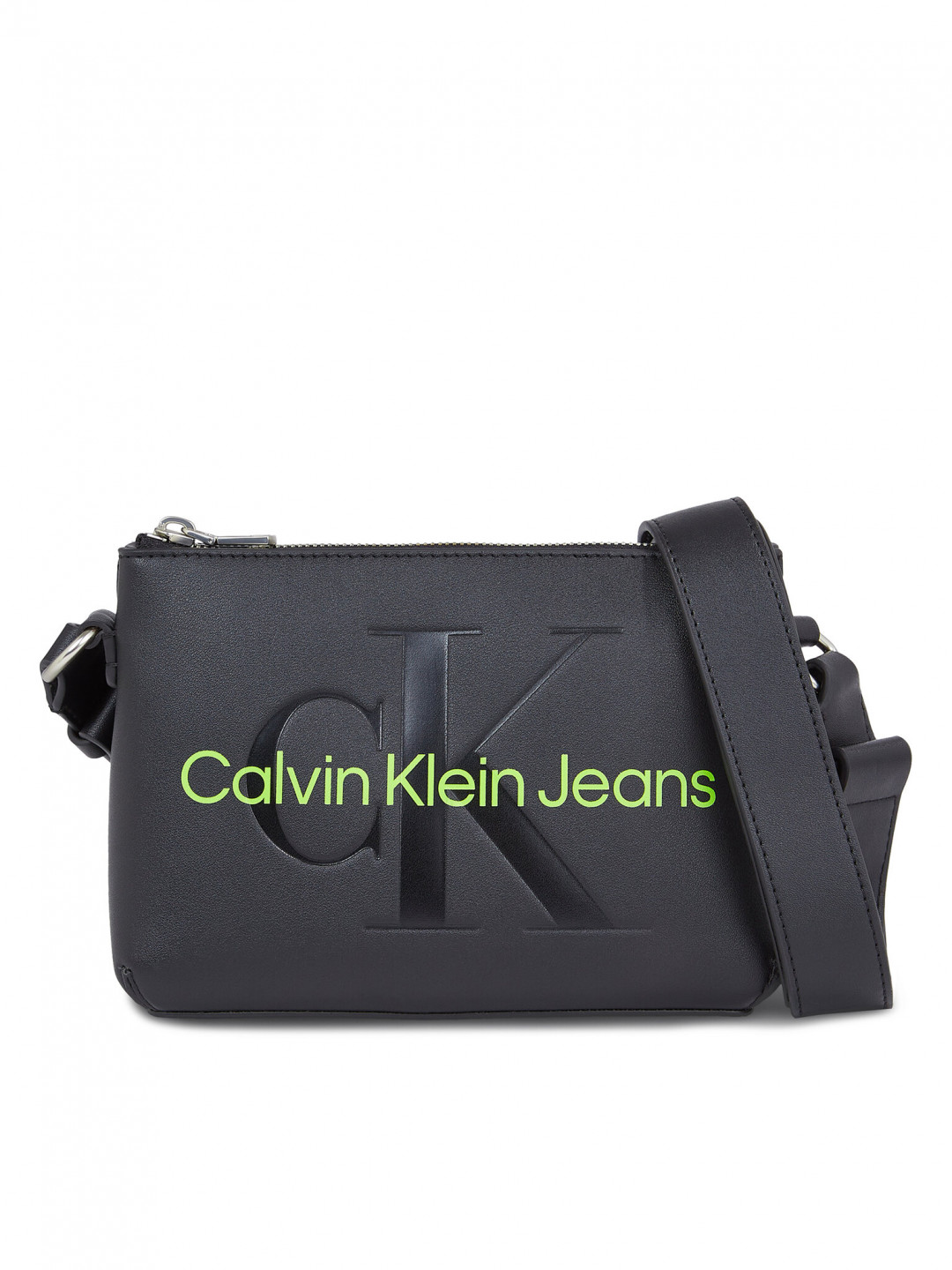 Calvin Klein Jeans Kabelka Sculpted Camera Pouch21 Mono K60K610681 Černá