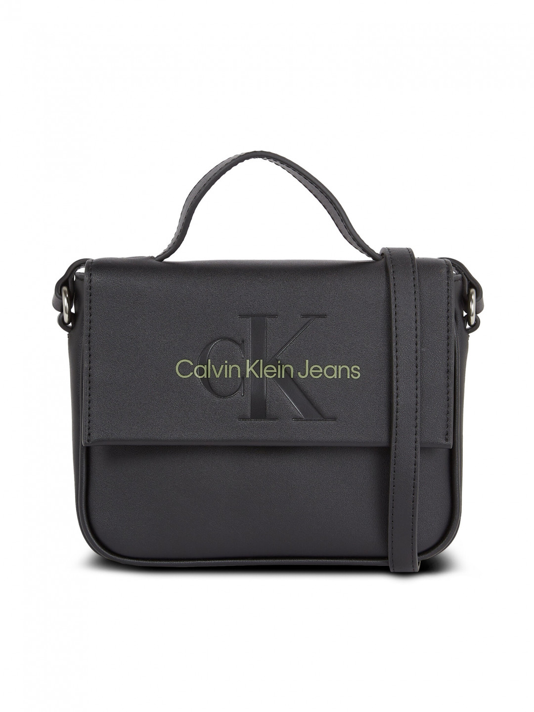 Calvin Klein Jeans Kabelka Sculpted Boxy Flap Cb20 Mono K60K610829 Černá