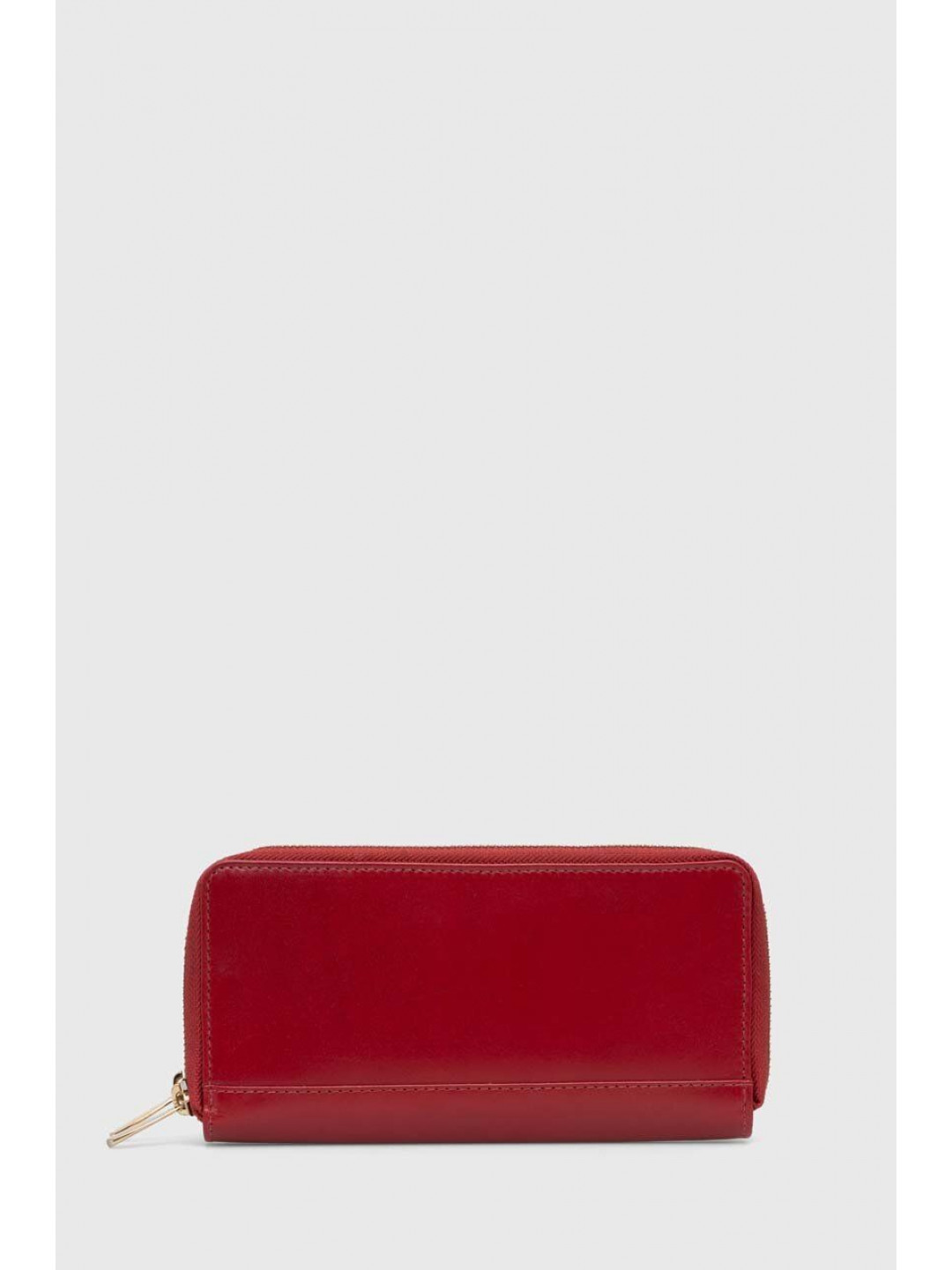 Kožená peněženka Answear Lab červená barva
