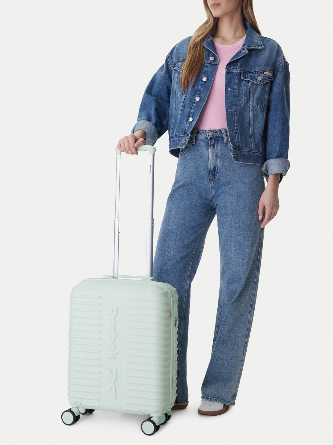 Kabinový kufr Reebok CEO-RBK-WAL-027-S Modrá