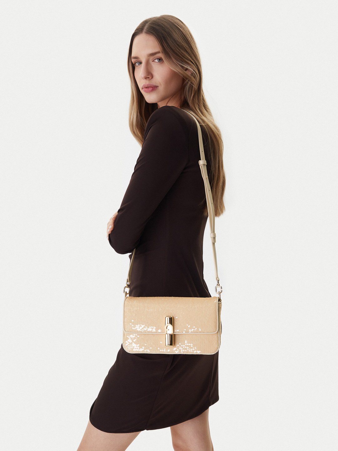 Kabelka Furla Iride S WB01950 BX1377 CN PNN00 Krémová
