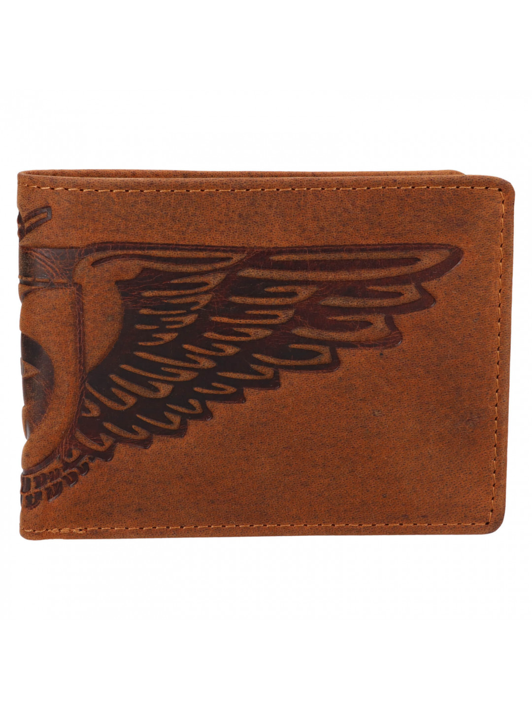 Pánská kožená peněženka Lagen Zidde – hnědá