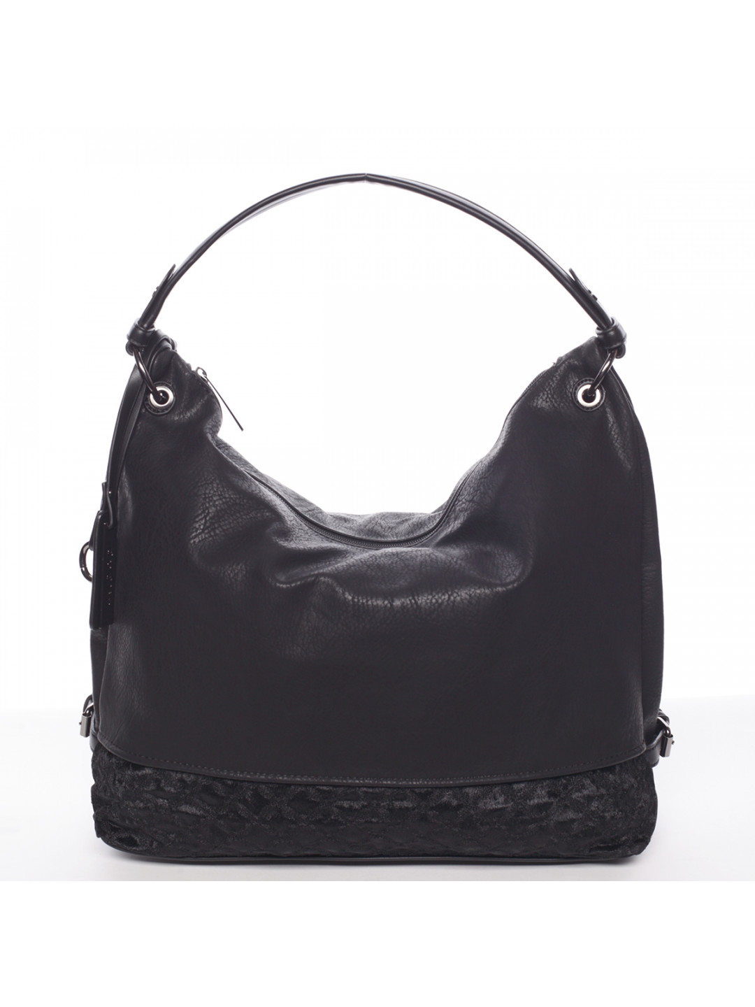 Hladká dámská kabelka Estela černá