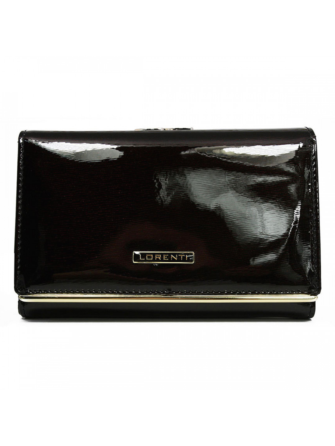 Kožená dámská peněženka Aurora černá