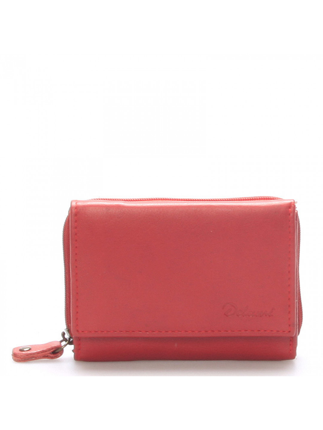 Kožená peněženka Delami Roxy červená