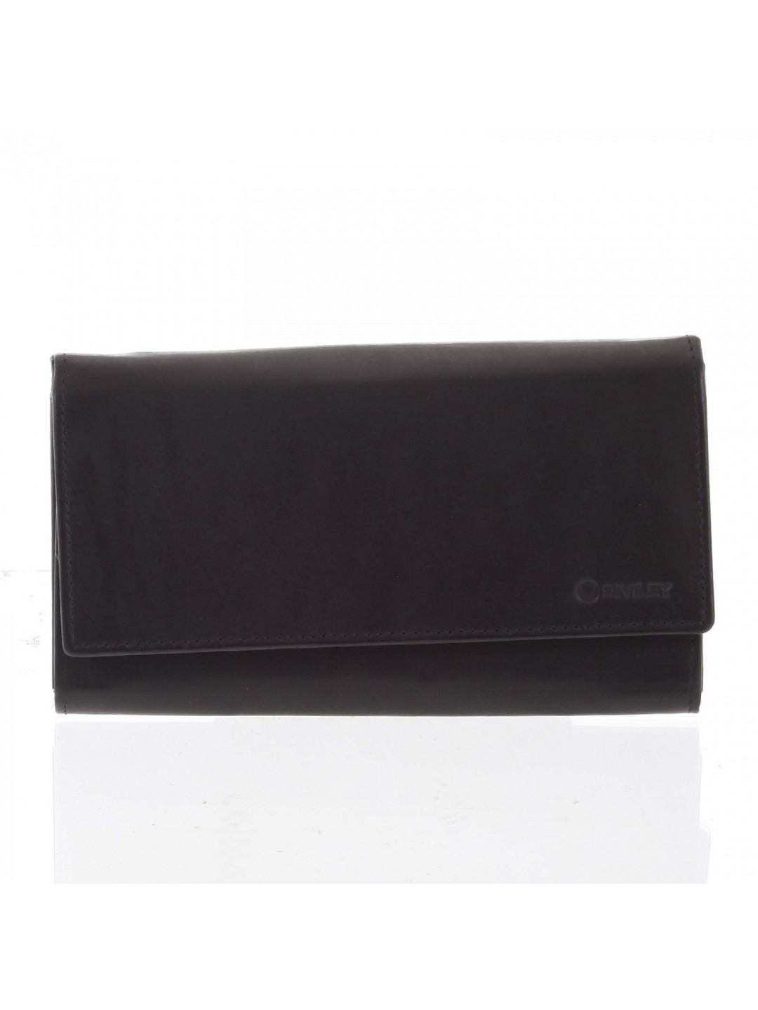 Dámská kožená peněženka Delami FRANCOISE černá