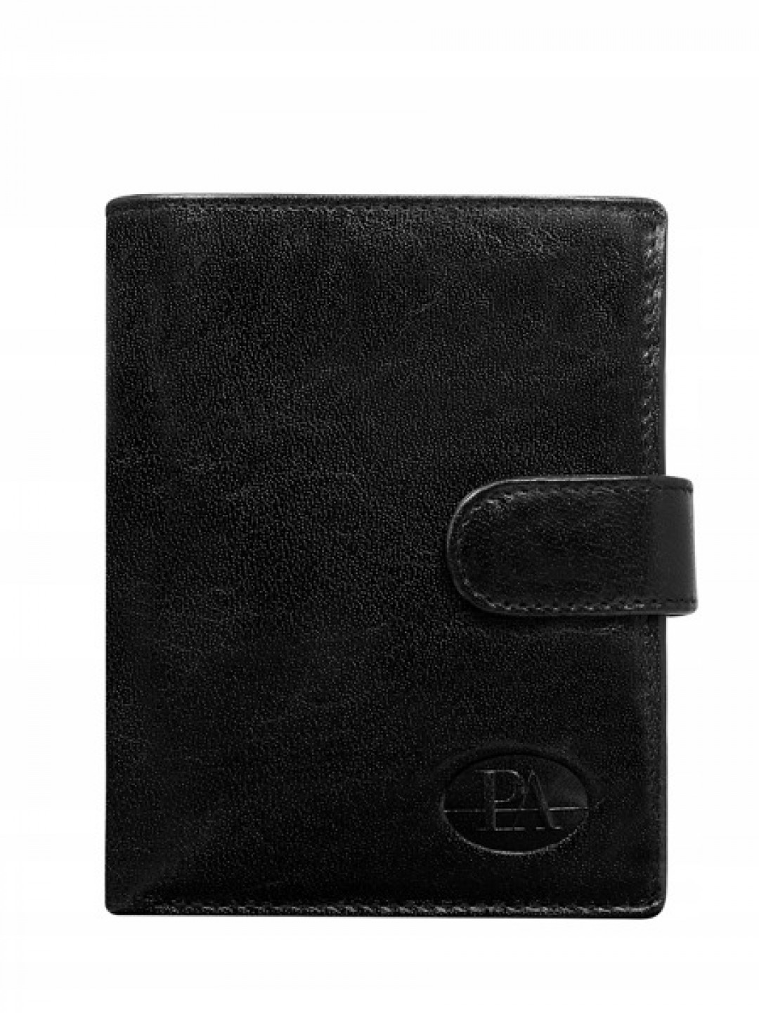Pánská kožená peněženka s přezkou Toni černá