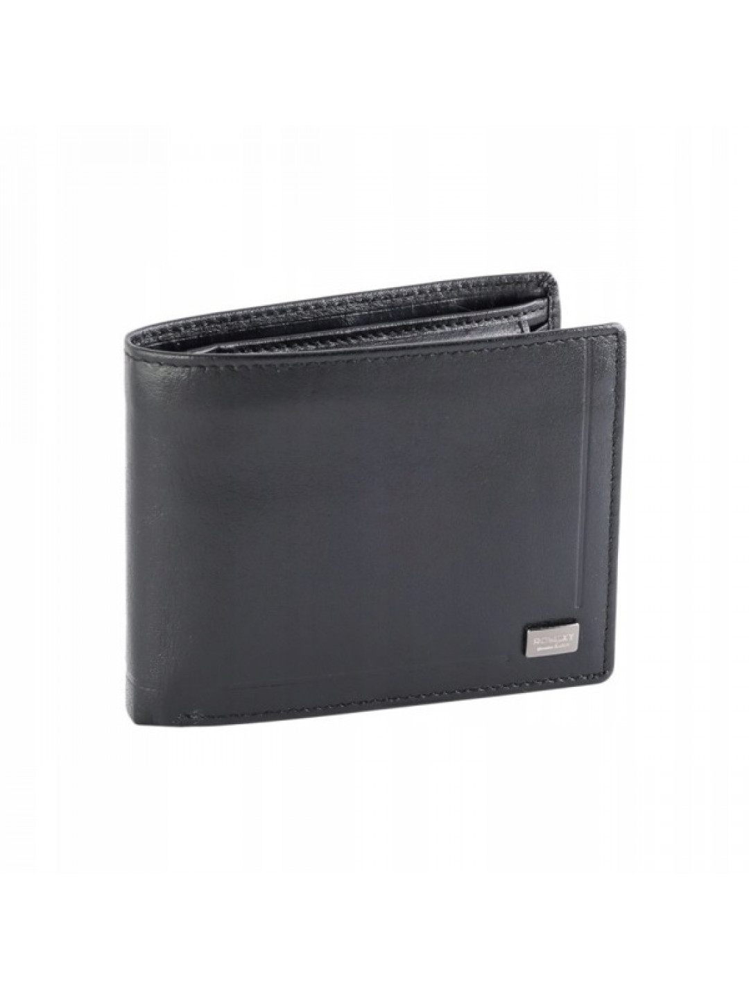 Elegantní kožená pánská peněženka Adnan černá