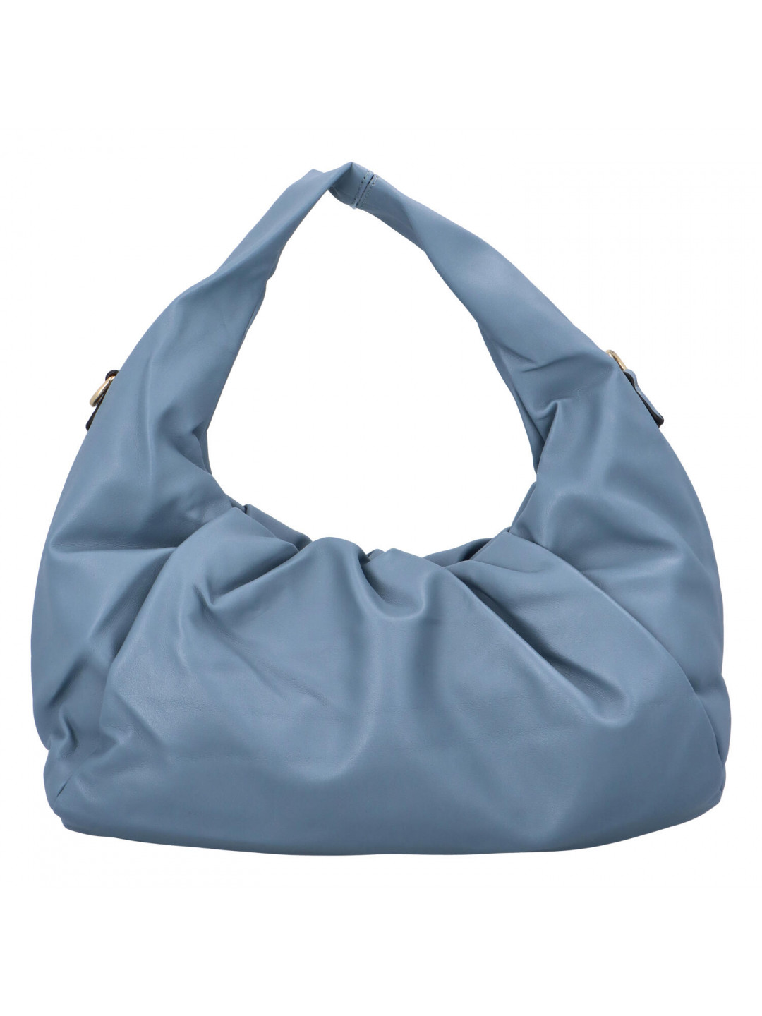 Nepřehlédnutelná dámská koženková kabelka Bibii modrá