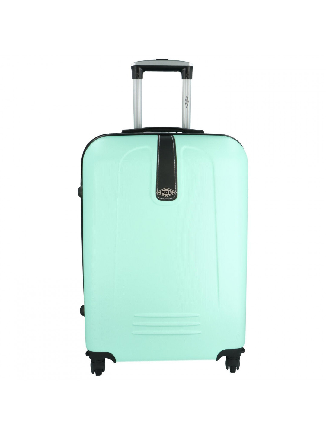 Plastový cestovní kufr Peek světle zelená M