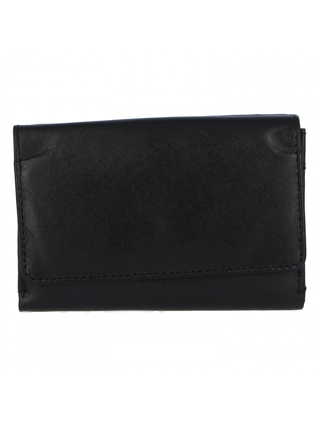 Pěkná a praktická dámská kožená peněženka Emílie černá