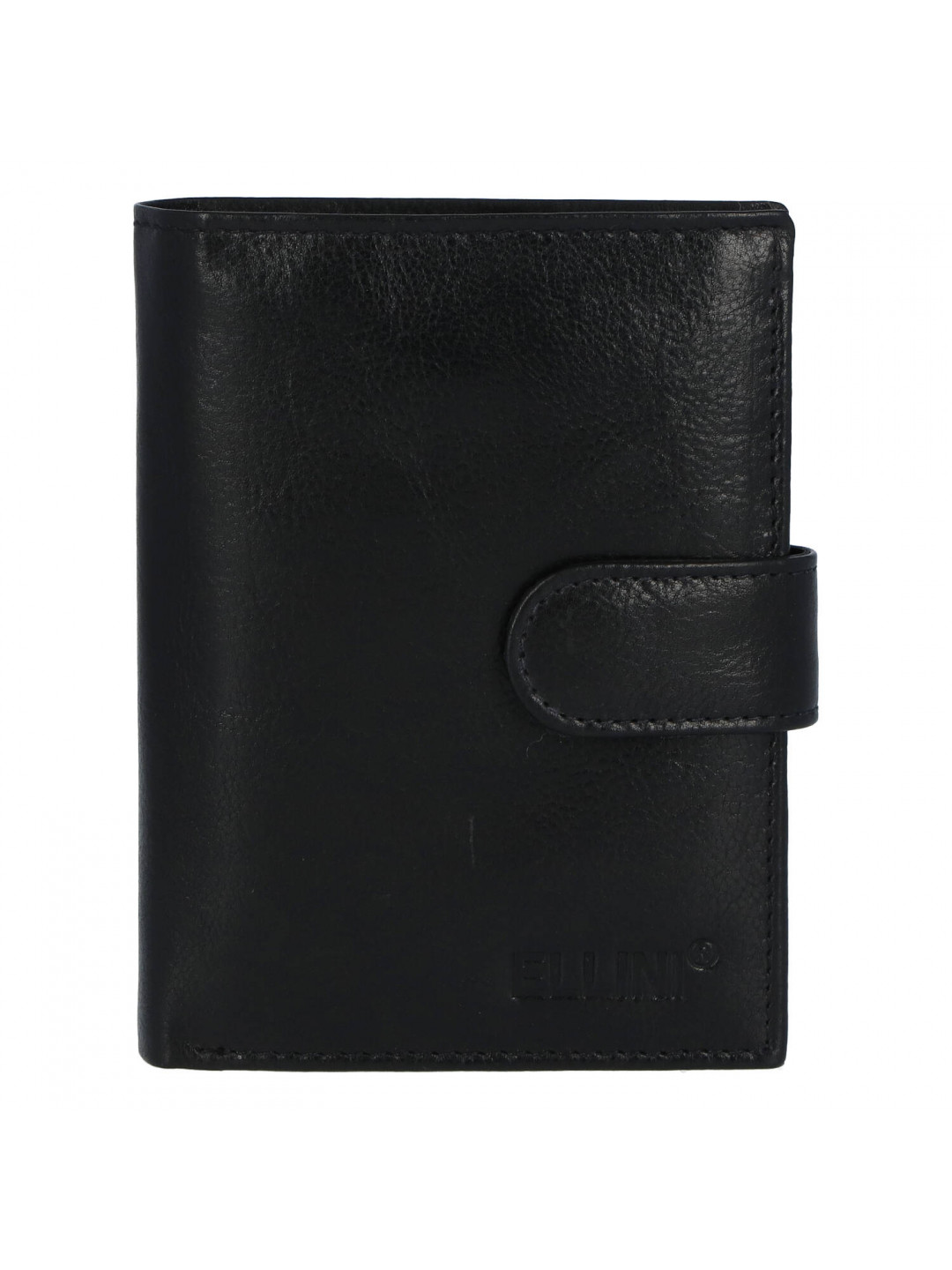 Pánská koženková peněženka Simon Ellini černá