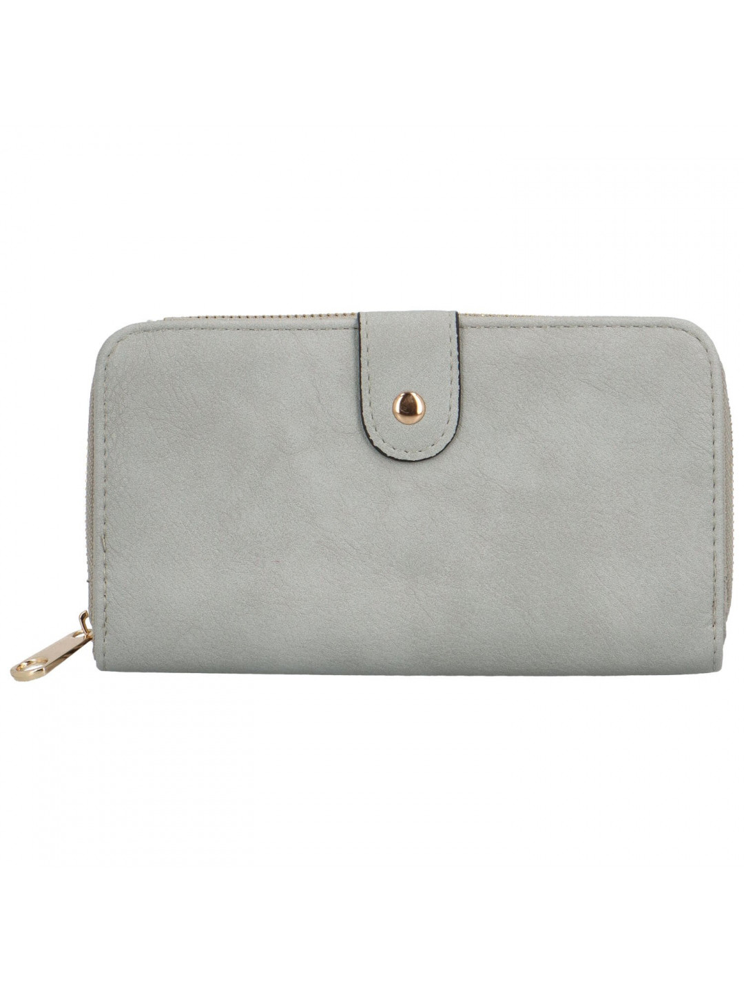 Trendy dámská koženková peněženka Bellina šedá