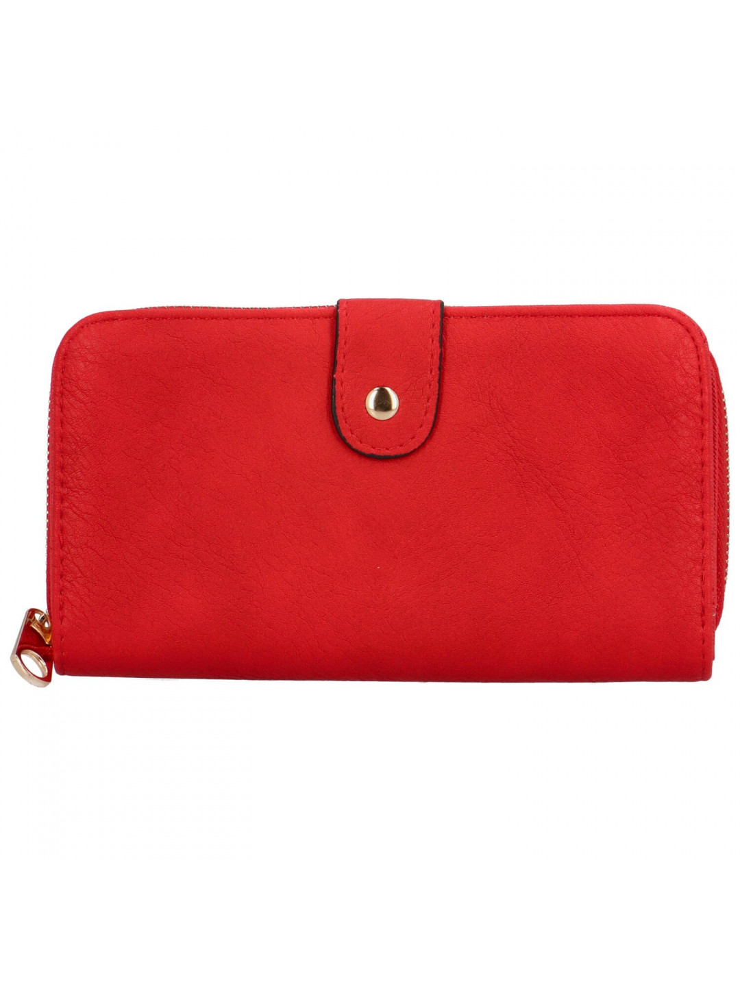 Trendy dámská koženková peněženka Bellina červená