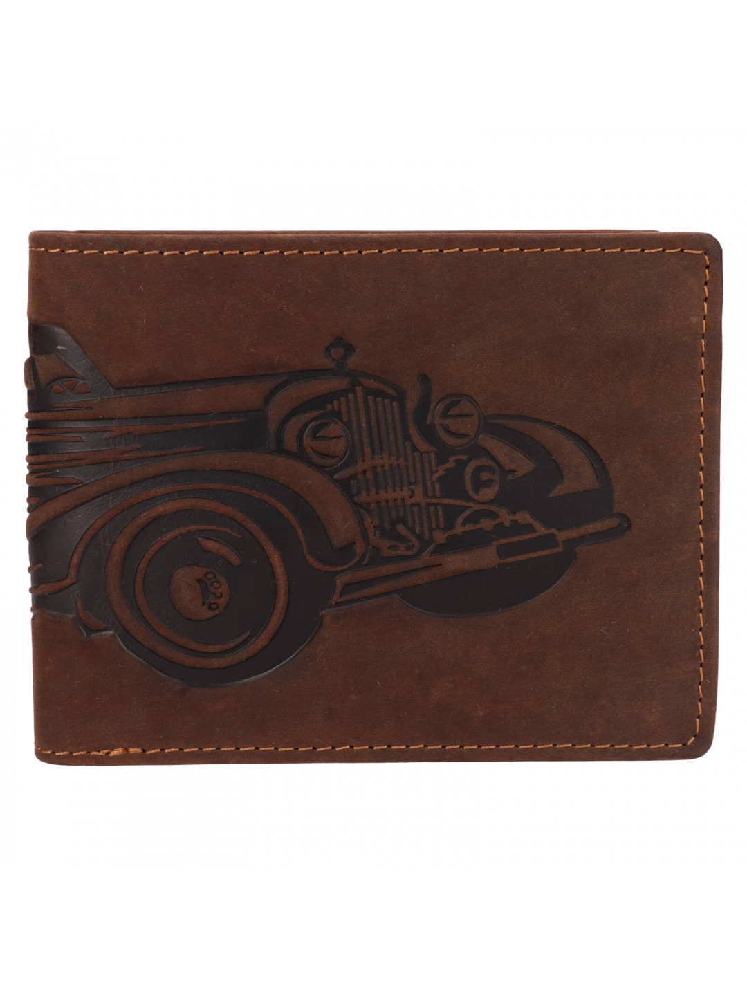 Pánská kožená peněženka Lagen Blaise – hnědá