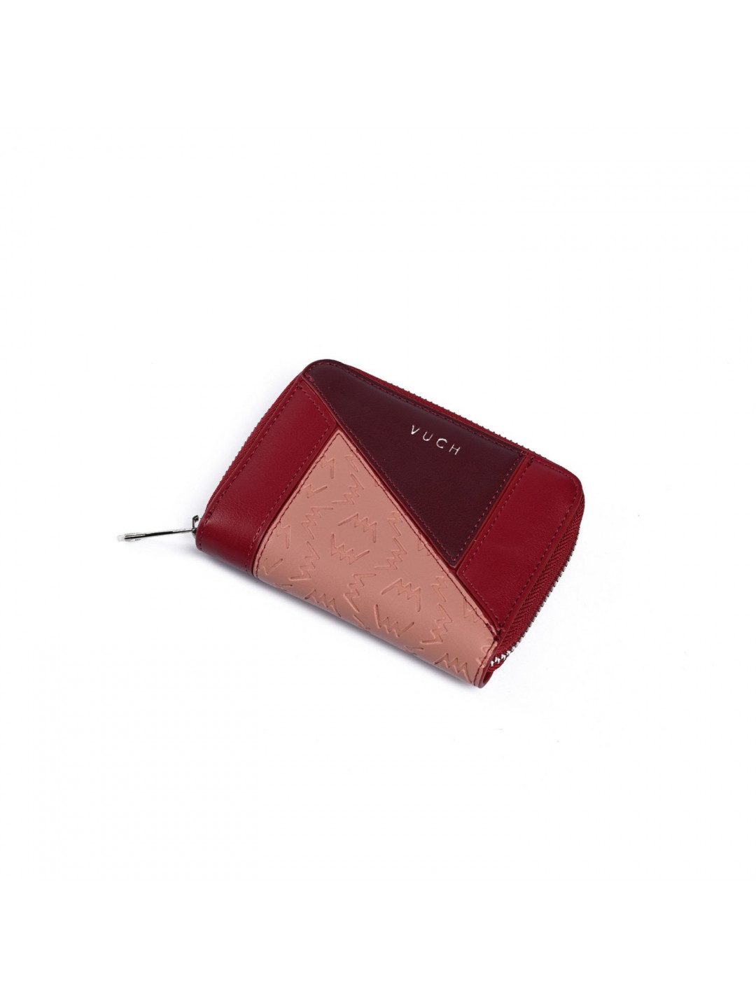Trendová dámská koženková peněženka VUCH Marico červená