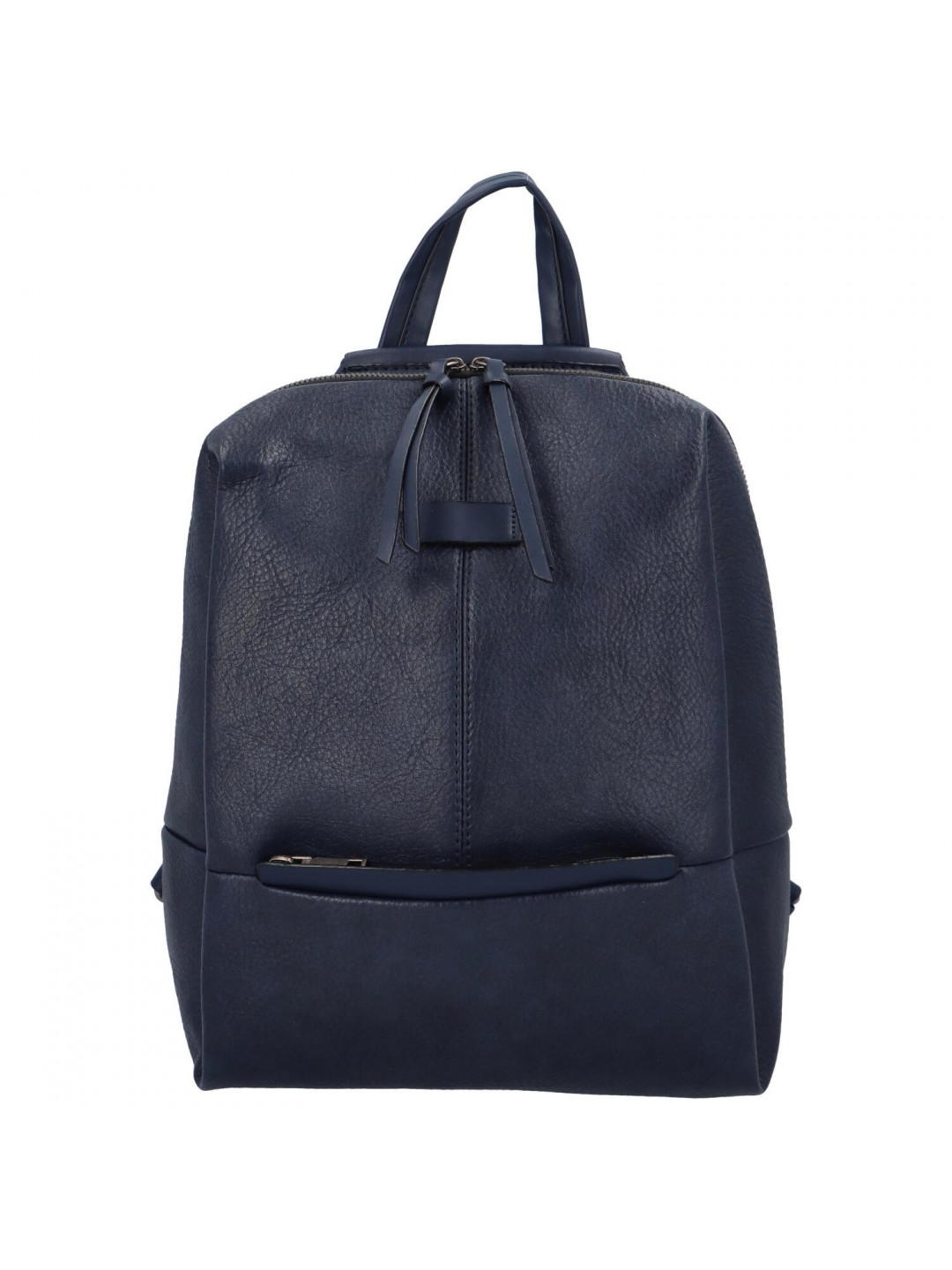 Dámský koženkový designový batůžek taška Alfredo modrá