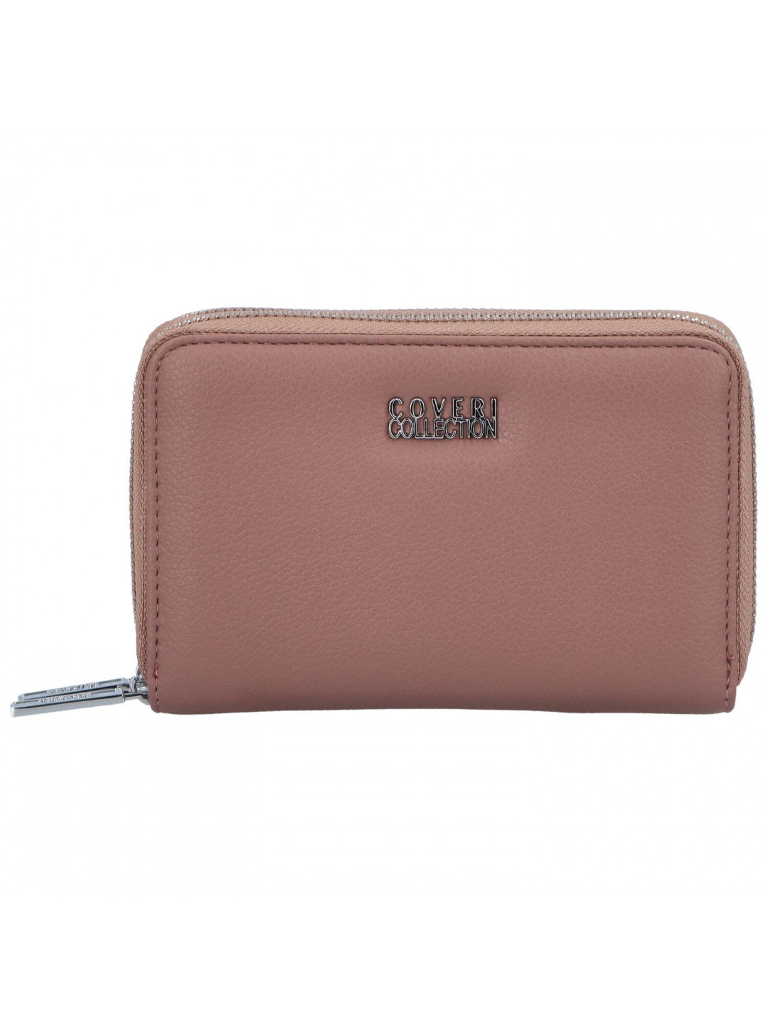Trendová dámská koženková peněženka Fijo růžová
