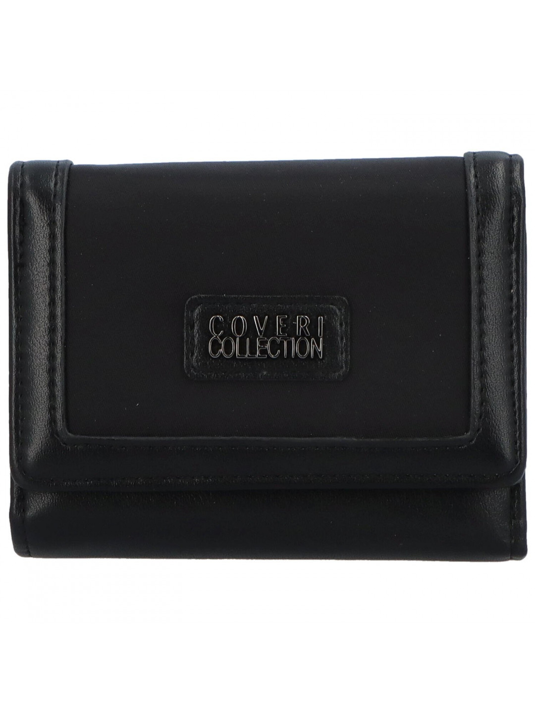 Menší dámská koženková peněženka Tadeo černá