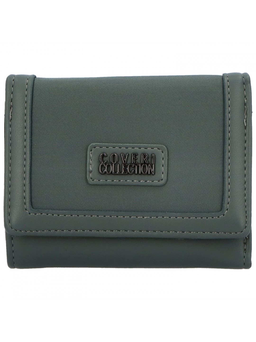 Menší dámská koženková peněženka Tadeo zelená