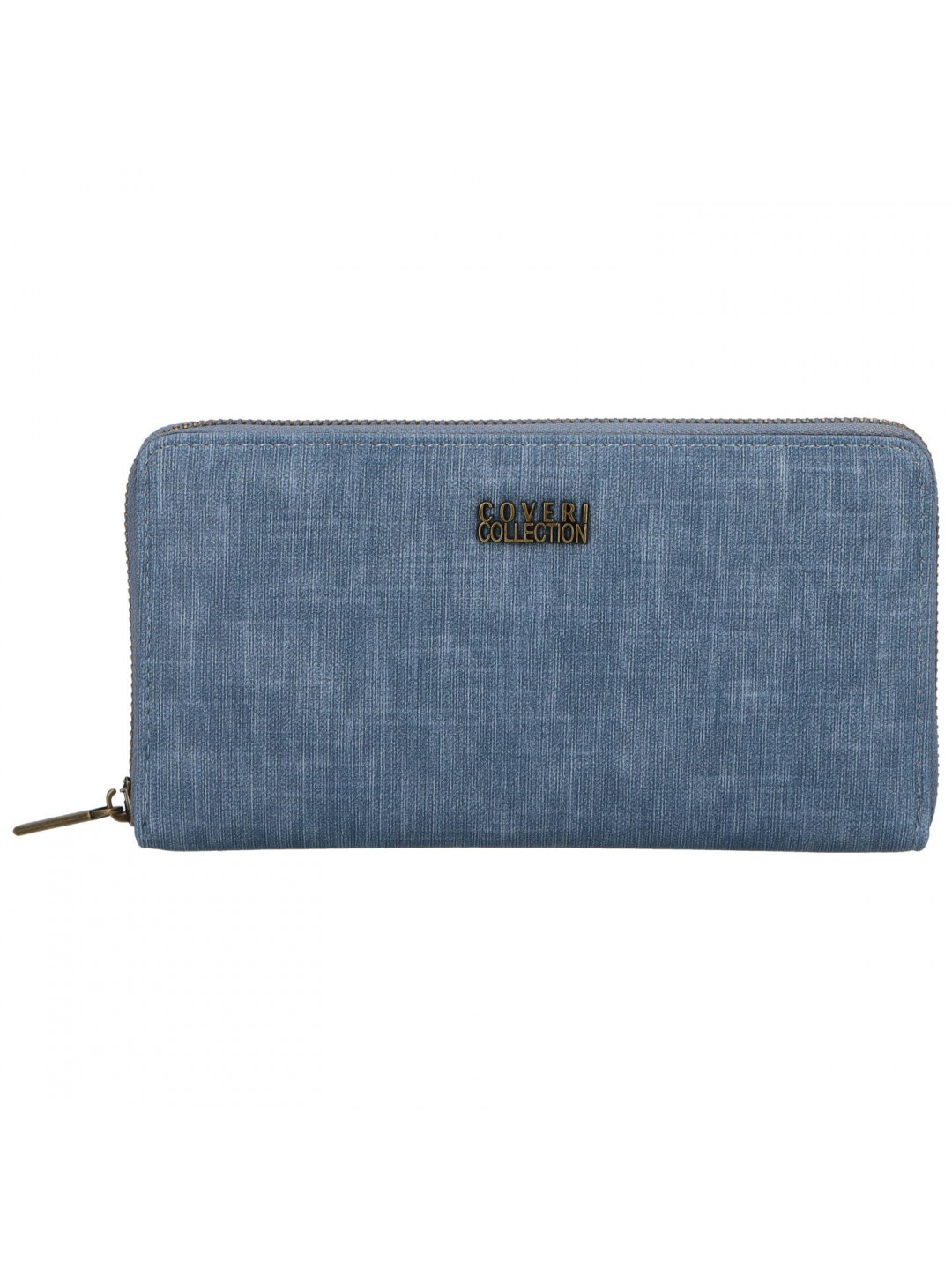 Trendová dámská koženková peněženka Sonu tmavě modrá