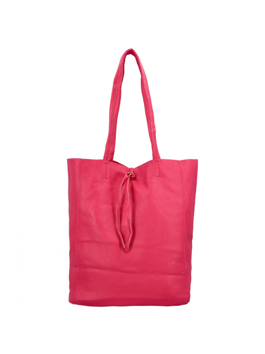 Velká prostorná shopper taška Santee tmavě růžová
