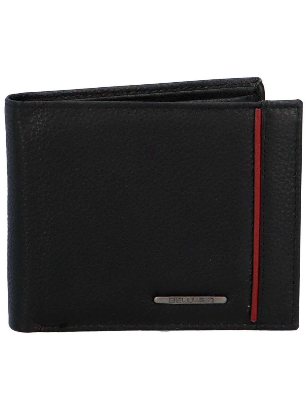 Luxusní pánská kožená peněženka Rivo černá