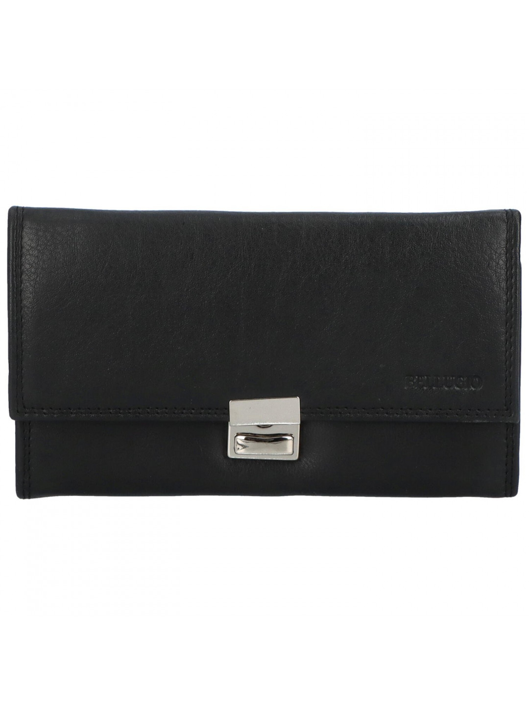 Luxusní dámská kožená peněženka Efip černá
