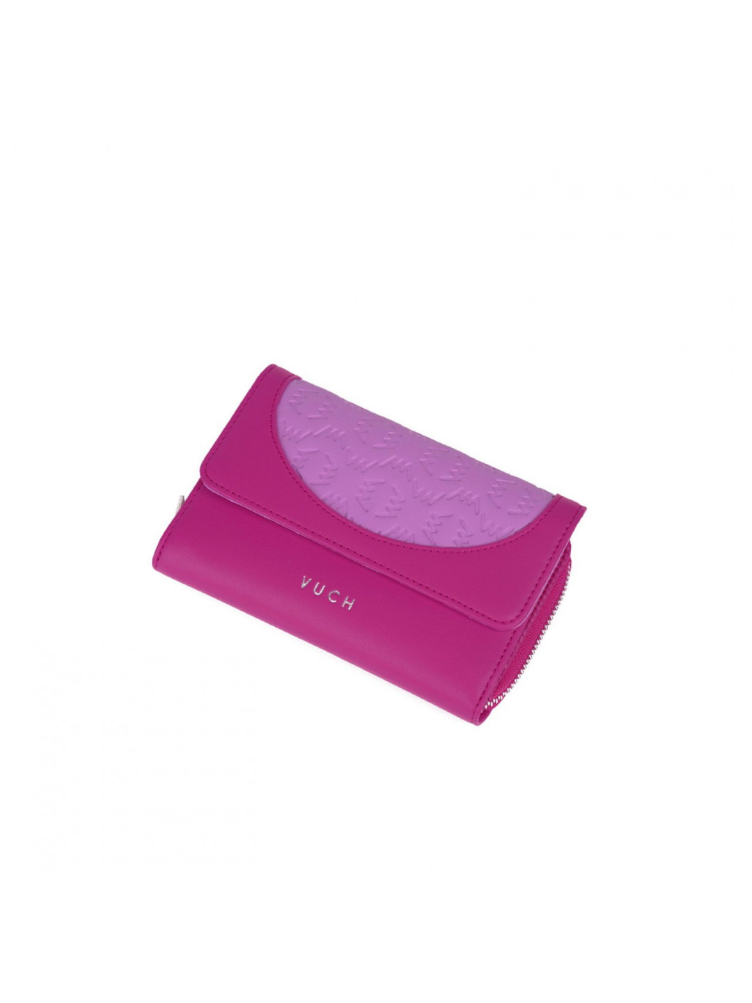 Luxusní dámská kožená peněženka VUCH Swen růžová