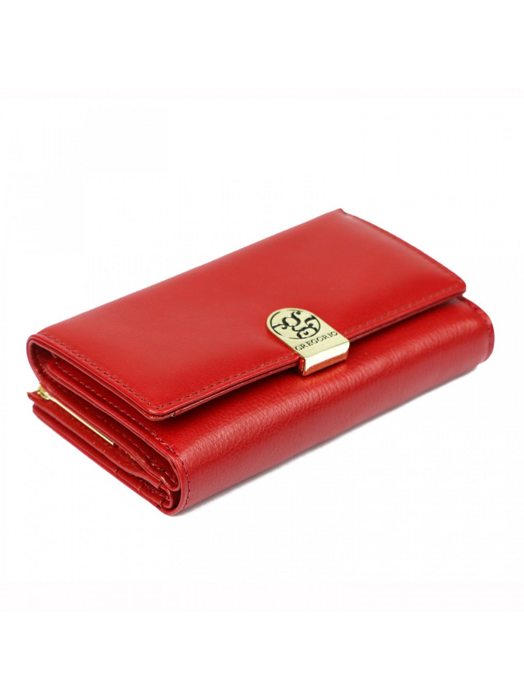 Stylová dámská kožená peněženka Nora červená