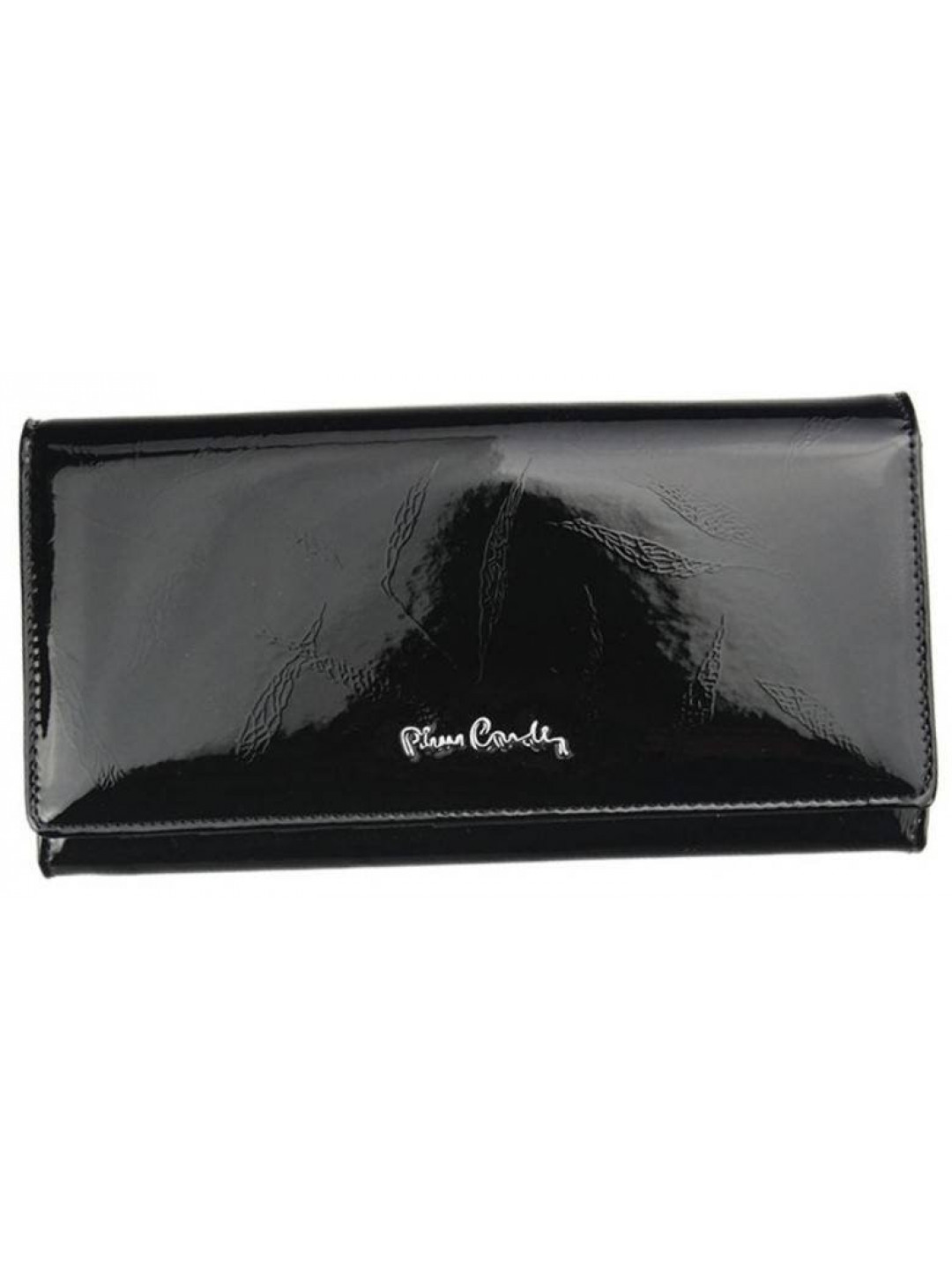 Luxusní dámská kožená peněženka s lístky Gasparo černá