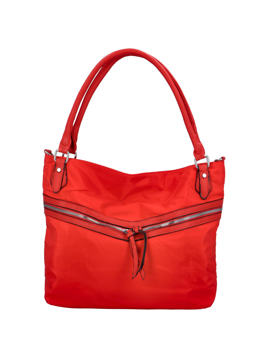Stylová dámská kombinovaná kabelka Shivali červená