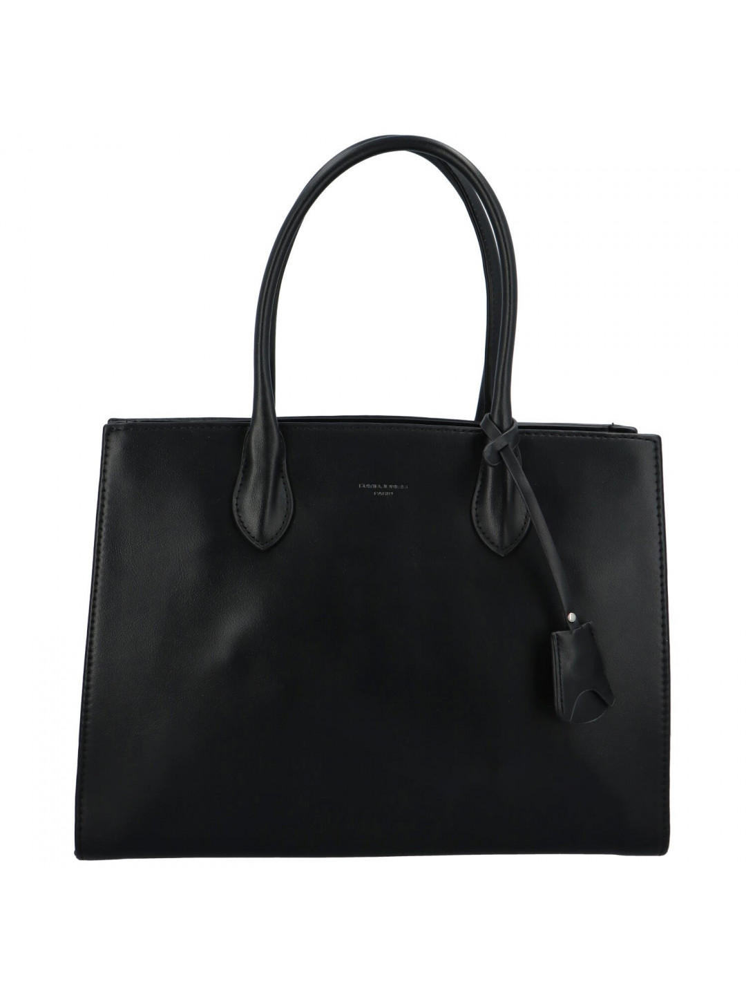 Elegantní dámská koženková kabelka Areti černá